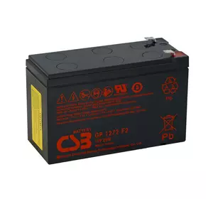 Акумуляторна батарея CSB GP1272F2, 12V 7,2Ah (151х65х100мм) 2,4 кг Q10/420 Акумуляторна батарея CSB GP1272F2, 12V 7,2Ah (151х65х100мм) 2,4 кг Q10/420
