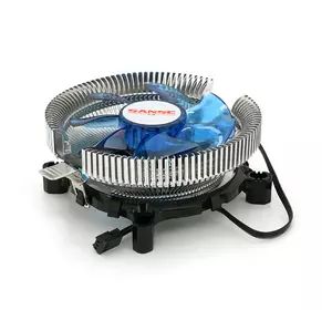 Кулер процесорний Am2/Am3/FM1/FM2 80-mm, 3-pin, Blue Кулер процесорний Am2/Am3/FM1/FM2 80-mm, 3-pin, Blue