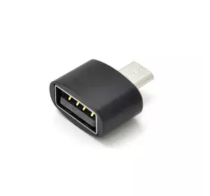 Перехідник YHL888 USB2.0(AF) OTG => microUSB(M), Black, OEM Перехідник YHL888 USB2.0(AF) OTG => microUSB(M), Black, OEM