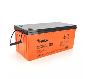 Акумуляторна батарея MERLION GL122000M8 12 V 200 Ah ( 522 х 240 х 219 ) Q1/18 Акумуляторна батарея MERLION GL122000M8 12 V 200 Ah ( 522 х 240 х 219 ) Q1/18