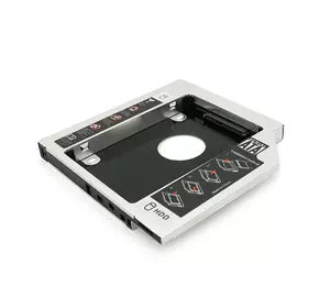 Адаптер підключення HDD 2.5 '' 12.7 mm в відсік приводу ноутбука SATA / mSATA (HDC-25), корпус aluminum+plastic, Blister, Q100 Адаптер підключення HDD 2.5 '' 12.7 mm в відсік приводу ноутбука SATA / mSATA (HDC-25), корпус aluminum+plastic, Blister, Q100