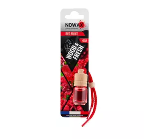Ароматизатор автомобильный подвесной Nowax Wood and Fresh Red Fruits жидкость (NX07710)