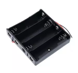 Зарядний відсік для літієвої батареї 18650, 4 секції