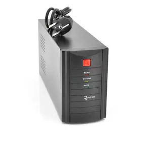 ДБЖ Ritar RTM1500 (900W) Proxima-L, LED, AVR, 3st, 3xSCHUKO socket, 2x12V9Ah, metal Case (350х120х190) Q2 ДБЖ Ritar RTM1500 (900W) Proxima-L, LED, AVR, 3st, 3xSCHUKO socket, 2x12V9Ah, metal Case (350х120х190) Q2