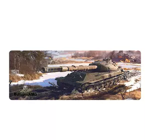 Килимок 300*700 тканинний World of Tanks-33, товщина 2 мм, OEM