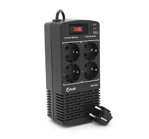 Стабілізатор напруги релейний Europower EPX-1204 1200VA 600W, input:184~276V, output:220V±10%, 4 SHUKO, Q Стабілізатор напруги релейний Europower EPX-1204 1200VA 600W, input:184~276V, output:220V±10%, 4 SHUKO, Q