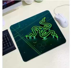 Килимок 200*240 тканинний RAZER 10, товщина 2 мм, колір Black/Green, Пакет Килимок 200*240 тканинний RAZER 10, товщина 2 мм, колір Black/Green, Пакет