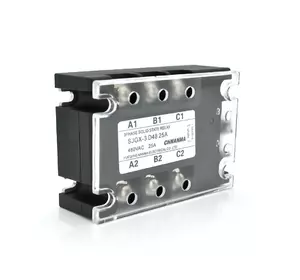 Трифазне твердотільне реле SSR / SJGX-3 D4825A Трифазне твердотільне реле SSR / SJGX-3 D4825A