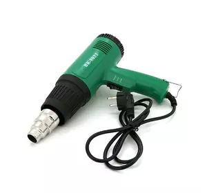 Фен BAKKU BK-8033 (пістолет) 1600Вт, зелений Box (252 * 233 * 80) 0,72 кг Фен BAKKU BK-8033 (пістолет) 1600Вт, зелений Box (252 * 233 * 80) 0,72 кг