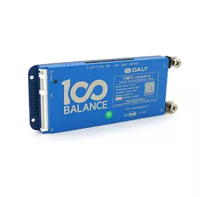 Universal BMS smart плата DaLy LiFePO4 8-24S 100A з Bluetooth + CAN + активний балансир 1A Universal BMS smart плата DaLy LiFePO4 8-24S 100A з Bluetooth + CAN + активний балансир 1A