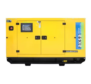 Генератор дизельний AKSA - A4CRX46TI, трифазний 230/400V, 50Hz, 110KVA (88КВт), об'єм 155л, комплектується АВР (30687), АВР у комплект не входить! Генератор дизельний AKSA - A4CRX46TI, трифазний 230/400V, 50Hz, 110KVA (88КВт), об'єм 155л, комплектується АВР (30687), АВР у комплект не входить!