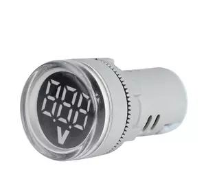 Цифровий вольтметр ST16V, діапазон вимірювань 60-500V, White Цифровий вольтметр ST16V, діапазон вимірювань 60-500V, White