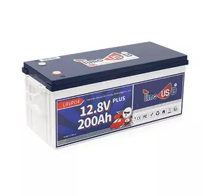 Акумуляторна батарея LiFePO4 Timeusb 12.8V 200Ah Plus, 2560Wh, BMS 200A, 532*207*216мм Акумуляторна батарея LiFePO4 Timeusb 12.8V 200Ah Plus, 2560Wh, BMS 200A, 532*207*216мм