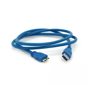Кабель Usb 3.0 AM to Micro-B blue 1.0m для жорстких дисків Кабель Usb 3.0 AM to Micro-B blue 1.0m для жорстких дисків