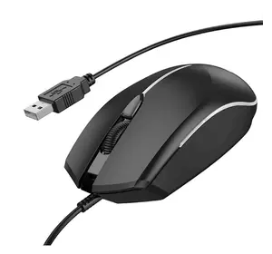 Миша провідна BOROFONE BG10, Black, Box Миша провідна BOROFONE BG10, Black, Box