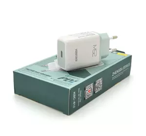 СЗУ KAKUSIGA KSC-812 Zhengda Series, AC100-240V, PD25W, White, Box СЗУ KAKUSIGA KSC-812 Zhengda Series, AC100-240V, PD25W, White, Box