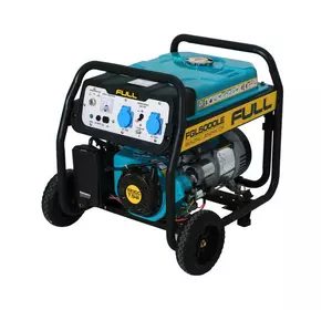 Генератор бензиновий FGL 5000LE, 1-фазний 230V, 50Hz, 4.75kVA/3.8kW, бак 28л, витрата 1.3л/год, пуск: руч./стартер, охл.: повітряне, 620х470х530мм, 54 Генератор бензиновий FGL 5000LE, 1-фазний 230V, 50Hz, 4.75kVA/3.8kW, бак 28л, витрата 1.3л/год, пуск: руч./стартер, охл.: повітряне, 620х470х530мм, 54