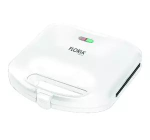Сендвічниця тостер Floria ZLN0830, 750W, white Сендвічниця тостер Floria ZLN0830, 750W, white