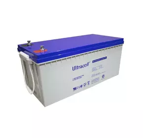 Акумуляторна батарея Ultracell UCG200-12 GEL 12 V 200 Ah (522 x 240 x 224) White Q1/24 Акумуляторна батарея Ultracell UCG200-12 GEL 12 V 200 Ah (522 x 240 x 224) White Q1/24
