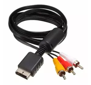 Композитний кабель AV для PlayStation PS2, 1.8м