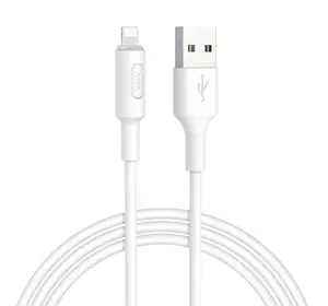 Кабель Hoco X25 Soarer, Lightning-USB, White, довжина 1м, BOX Кабель Hoco X25 Soarer, Lightning-USB, White, довжина 1м, BOX