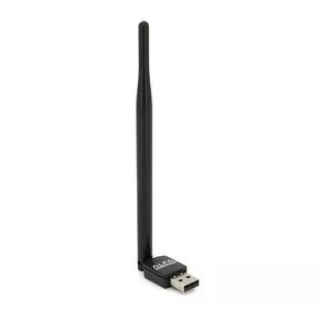 Бездротовий мережний адаптер з антеною Wi-Fi-USB LV-UW11RK-5DB RTL8188, 150Mbps, 2.4 GHz, Win10/8.1/8/7/XP, Mac OSX 10.7~10.10 and Linux, Box Бездротовий мережний адаптер з антеною Wi-Fi-USB LV-UW11RK-5DB RTL8188, 150Mbps, 2.4 GHz, Win10/8.1/8/7/XP, Mac OSX 10.7~10.10 and Linux, Box