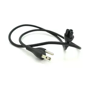 Кабель живлення USA 1.2m, 0.5mm, PC-184/2 B-C5 для ноутбука (американський роз'єм), Black, OEM Q25 Кабель живлення USA 1.2m, 0.5mm, PC-184/2 B-C5 для ноутбука (американський роз'єм), Black, OEM Q25