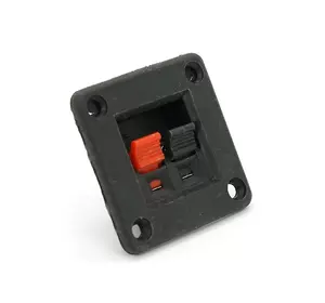 Затискач 2-pin JR6258A для динаміка розмір панелі 42 x 42 мм Затискач 2-pin JR6258A для динаміка розмір панелі 42 x 42 мм