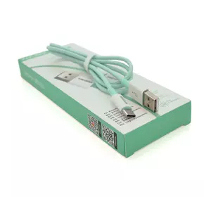 Кабель iKAKU KSC-723 GAOFEI smart charging cable for Type-C, Green, довжина 1м, 3.0A, BOX