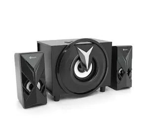 Колонки Kisonli TM-1000U, 5W+2x3W, USB/TF/BT/FM/AUX/LED light, із сабвуфером, DC: 5V, Black, BOX, Q8 Колонки Kisonli TM-1000U, 5W+2x3W, USB/TF/BT/FM/AUX/LED light, із сабвуфером, DC: 5V, Black, BOX, Q8