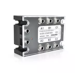 Трифазне твердотільне реле SSR / SJGX-3 D48100A Трифазне твердотільне реле SSR / SJGX-3 D48100A