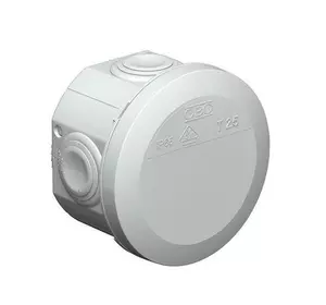 Коробка розподільна зовнішня Т25 80х51 IP65 OBO Bettermann колір білий Коробка розподільна зовнішня Т25 80х51 IP65 OBO Bettermann колір білий