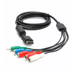 Компонентний кабель для PlayStation PS2 PS3 HDTV 1.8м Компонентний кабель для PlayStation PS2 PS3 HDTV 1.8м