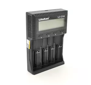 ЗУ універсальне Liitokala Lii-CH4, 4 канали, LCD дисплей, підтримує Li-ion, Ni-MH та Ni-Cd AA (R6), ААA (R03), AAAA, С (R14) ЗУ універсальне Liitokala Lii-CH4, 4 канали, LCD дисплей, підтримує Li-ion, Ni-MH та Ni-Cd AA (R6), ААA (R03), AAAA, С (R14)