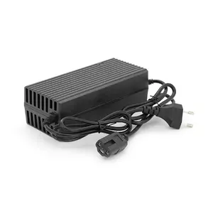 Зарядний пристрій для акумуляторів Li-ion 48V,3A(54.6V),13S,штекер Triangle plug (T-tipe/IEC/C13 N+L-),BOX Зарядний пристрій для акумуляторів Li-ion 48V,3A(54.6V),13S,штекер Triangle plug (T-tipe/IEC/C13 N+L-),BOX