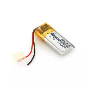 Літій-полімерний акумулятор 6*12*25mm (Li-ion 3.7В 140мА·год) Літій-полімерний акумулятор 6*12*25mm (Li-ion 3.7В 140мА·год)