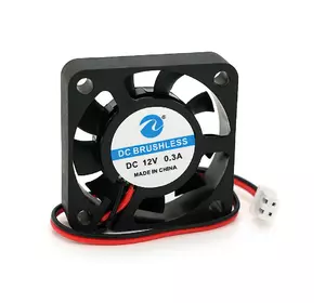 Кулер корпусний Merlion HXS 4010, 40x40x10mm, 12V/0.3A, RPM 6500±10%, 2-pin, Black, OEM Кулер корпусний Merlion HXS 4010, 40x40x10mm, 12V/0.3A, RPM 6500±10%, 2-pin, Black, OEM