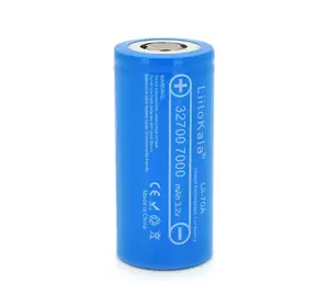 Акумулятор 32700 LiFePO4 LiitoKala Lii-70A, 7000mAh (6500-7000mAh, 30A, 3.2V (2.5-3.65V), Blue, PVC Акумулятор 32700 LiFePO4 LiitoKala Lii-70A, 7000mAh (6500-7000mAh, 30A, 3.2V (2.5-3.65V), Blue, PVC