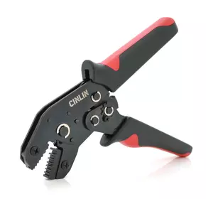 Інструмент обжимний SN-02WF для обжимки клем, 0.14-2.5mm2, Black-red Інструмент обжимний SN-02WF для обжимки клем, 0.14-2.5mm2, Black-red