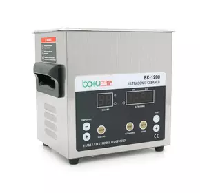 Ультразвукова ванна BAKKU BK-1200 з функцією дегазації рідини (1.6L, 60W, 40 kHz, підігрів до 80 гр. C, таймер до 99 хв.) Ультразвукова ванна BAKKU BK-1200 з функцією дегазації рідини (1.6L, 60W, 40 kHz, підігрів до 80 гр. C, таймер до 99 хв.)