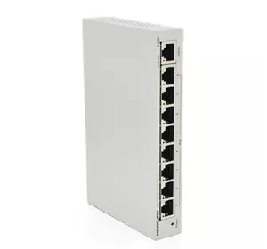 Комутатор POE 48V Mercury S109P 8 портів POE + 1 порт Ethernet (Uplink) 10/100 Мбіт / сек, БП в комплекті, BOX Q200 (285 * 223 * 68) 0,97 кг (216 * 131 * 30)
