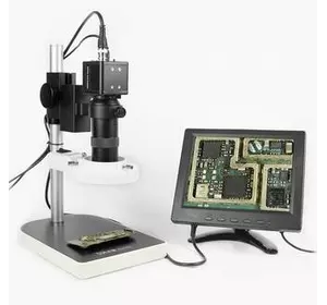 Відеомікроскопи з монітором BAKKU BA-003 (підсвічування люмінесцентна, фокус 30-156 мм, Box (330 * 265 * 200) 2,8 кг Відеомікроскопи з монітором BAKKU BA-003 (підсвічування люмінесцентна, фокус 30-156 мм, Box (330 * 265 * 200) 2,8 кг