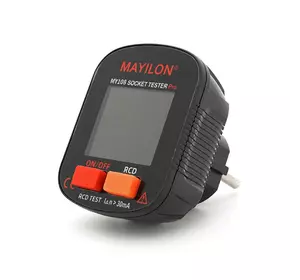Тестер розеток Mayilon MY-108Pro, AC: 90-250V Тестер розеток Mayilon MY-108Pro, AC: 90-250V