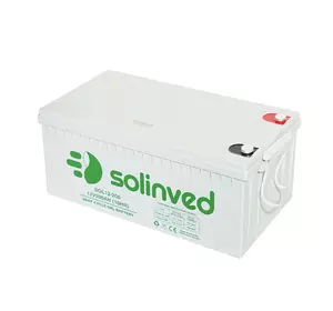 Акумуляторна батарея SOLINVED 200-12 GEL 12V 200 Ah (522 x 240 x 224), 60.3 kg Grey Q1/48 Акумуляторна батарея SOLINVED 200-12 GEL 12V 200 Ah (522 x 240 x 224), 60.3 kg Grey Q1/48