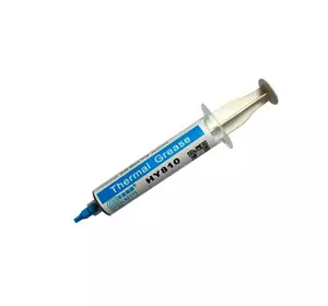 Паста термопровідна HY-810 20g, шприц, Grey, >4,63W/m-K, <0.0087°C-in²/W, -30°≈280°, OEM Q20 Паста термопровідна HY-810 20g, шприц, Grey, >4,63W/m-K, <0.0087°C-in²/W, -30°≈280°, OEM Q20