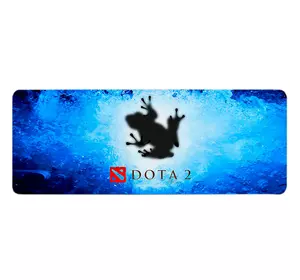 Килимок 300*700 тканинний DOTA2 "Frog", товщина 3 мм, колір Blue, OEM Килимок 300*700 тканинний DOTA2 "Frog", товщина 3 мм, колір Blue, OEM