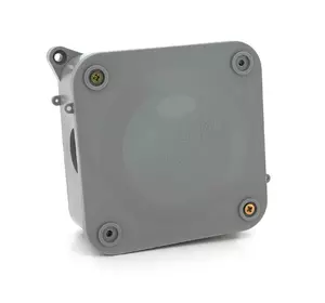 Коробка розподільна зовнішня PIPO Р30 110х110х60мм; IP54; пластик; (РР) 4 гермовводи; сіра; Q50 Коробка розподільна зовнішня PIPO Р30 110х110х60мм; IP54; пластик; (РР) 4 гермовводи; сіра; Q50