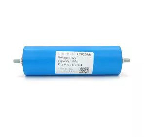 Літій-залізо-фосфатний акумулятор LiFePO4 LiitoKala, 20Ah, 3.2V, Blue, 350g Літій-залізо-фосфатний акумулятор LiFePO4 LiitoKala, 20Ah, 3.2V, Blue, 350g
