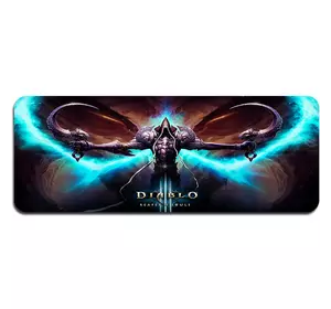 Килимок 400*900 тканинний "Diablo4" з бічним прошивкою, товщина 2 мм, Пакет Килимок 400*900 тканинний "Diablo4" з бічним прошивкою, товщина 2 мм, Пакет