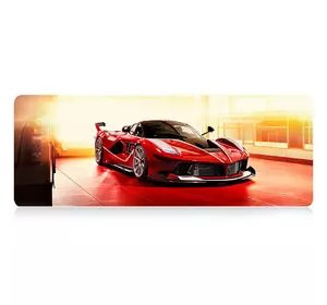 Килимок 300*700 тканинний Ferrari FXX K з боковою прошивкою, товщина 2 мм, Пакет Килимок 300*700 тканинний Ferrari FXX K з боковою прошивкою, товщина 2 мм, Пакет